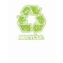 Vintage Green Recycle Sign t-shirts by Prodem Vintage Green Recycle Sign t-shirts