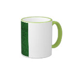 Vintage Green Triskle Coffee Mugs