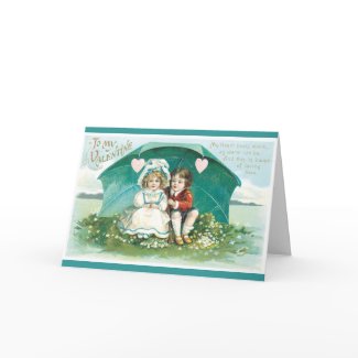 Vintage Greeting Card card