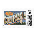 Vintage Greetings from California Postcard Stamps