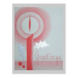 Vintage Greetings of Christmas Postcard