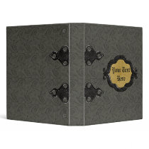 Vintage Grey Elegance binders