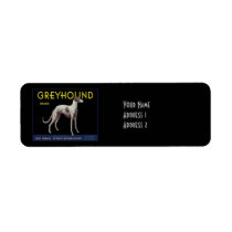 Vintage Greyhound Lemon Label Circa 1920