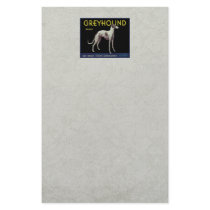 Vintage Greyhound Lemon Label Circa 1920 Stationery