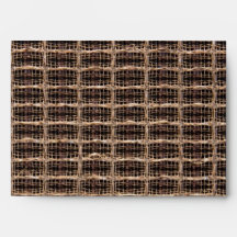 Vintage grill cloth envelopes