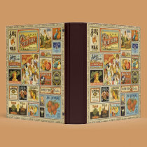 Vintage Grocery Binder/Album binders