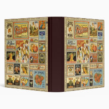 Vintage Grocery Binder/Album