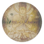 Vintage Grunge Buddha Sticker