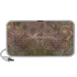 Vintage Grunge Personalized Doodle Seakers speakers