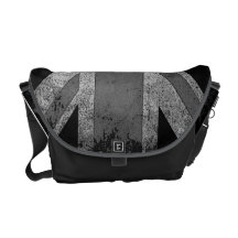 Vintage Grunge UK Flag Messenger Bags