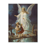 Vintage Guardian Angel Postcard