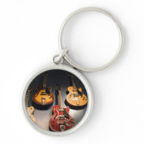 Vintage Guitars Keychains