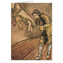 Vintage Gulliver's Travels by Arthur Rackham Card