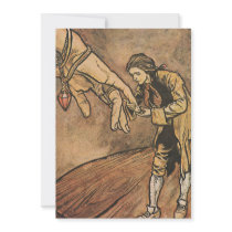 Vintage Gulliver's Travels by Arthur Rackham Invite