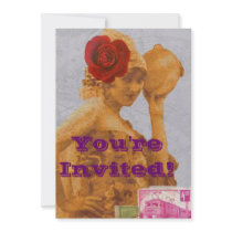 Vintage Gypsy Invitation