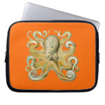 Vintage Haeckel Octopus Laptop Computer Sleeve