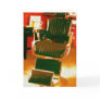 Vintage Hair Salon Greeting Card