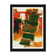 Vintage Hair Salon postcard