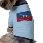 Vintage Haiti Flag Doggie Tshirt
