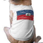 Vintage Haiti Flag Doggie Tshirt