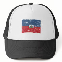Vintage Haiti Flag Trucker Hats