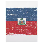 Vintage Haiti Flag Letterhead Design
