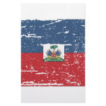 Vintage Haiti Flag Stationery Paper