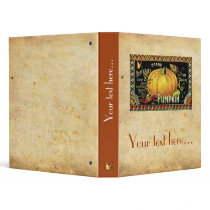 Vintage Halloween Vinyl Binders