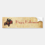 Vintage Halloween Bumper Stickers