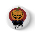 Vintage Halloween button by holiday_tshirts Vintage Halloween button