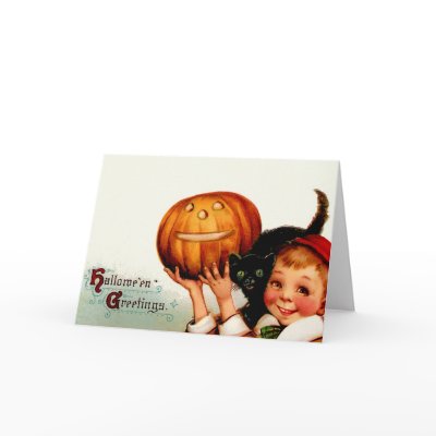 Vintage Halloween Card
