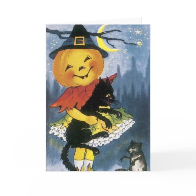 Vintage Halloween Card