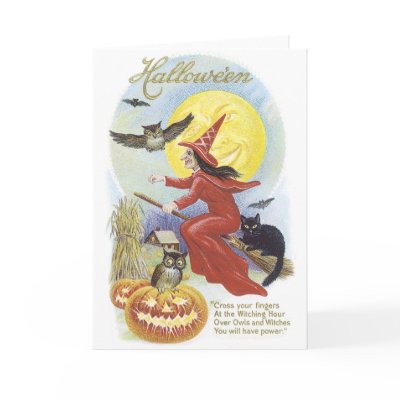 Vintage Halloween Card