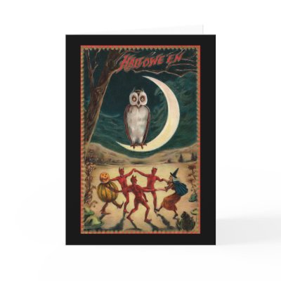Vintage Halloween Card