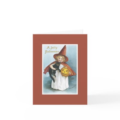 Vintage Halloween Card