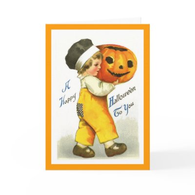 Vintage Halloween Card