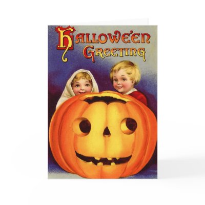 Vintage Halloween Card