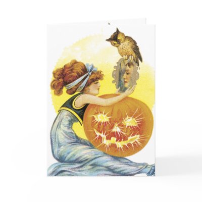 Vintage Halloween Card