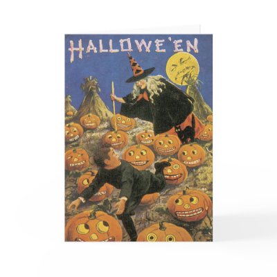 Vintage Halloween Card