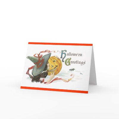 Vintage Halloween Card