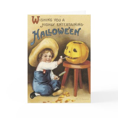 Vintage Halloween Card