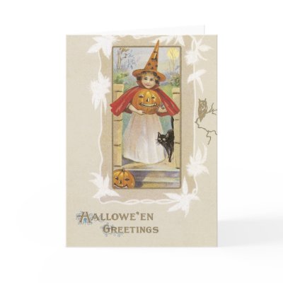 Vintage Halloween Card