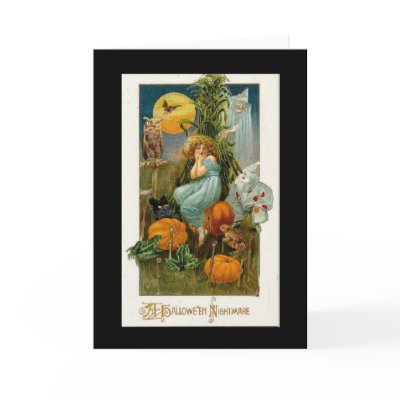 Vintage Halloween Card