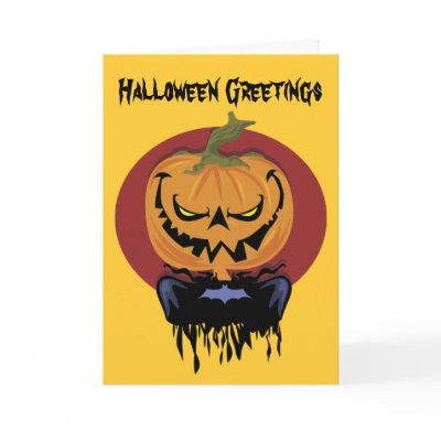 Vintage Halloween card