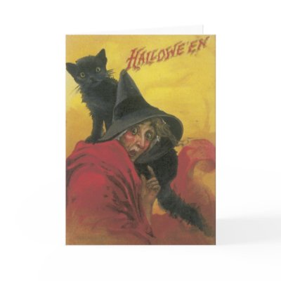 Vintage Halloween Card