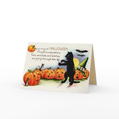 Vintage Halloween Card