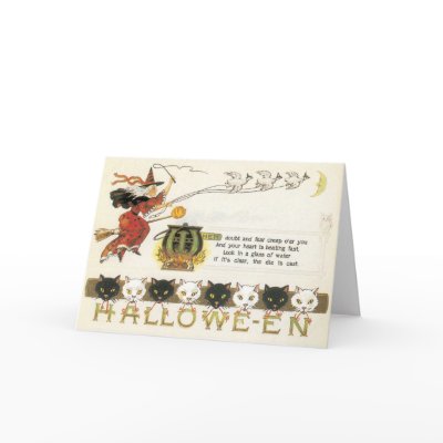 Vintage Halloween Card