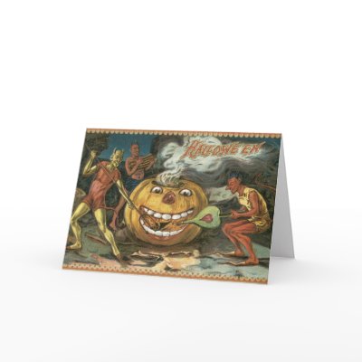 Vintage Halloween Card