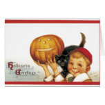 Vintage Halloween Card