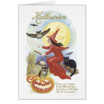 Vintage Halloween Card